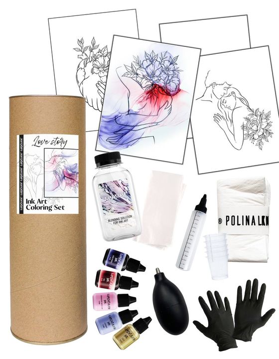Set tinte KAMENSKAYA 'LOVE STORY' — slika 2