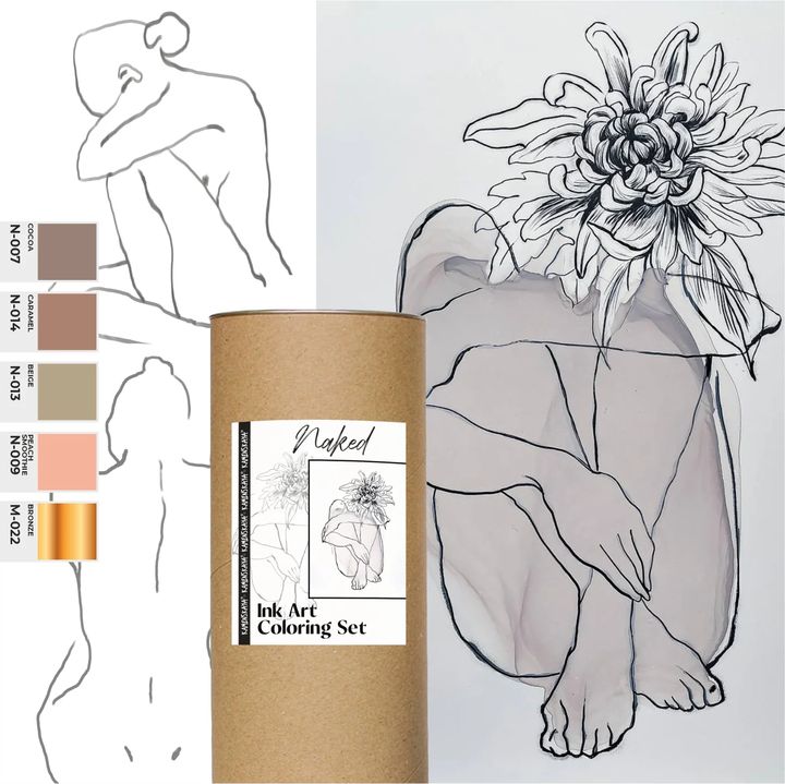 Set tinte KAMENSKAYA 'NAKED' — slika 1