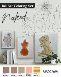 Set tinte KAMENSKAYA 'NAKED' — slika 3