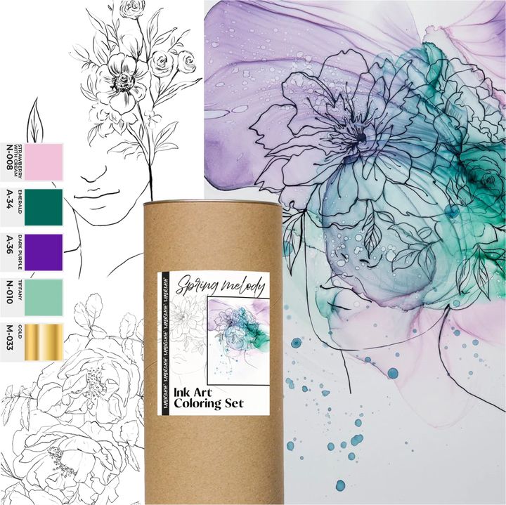 Set tinte KAMENSKAYA 'SPRING MELODY' — slika 1