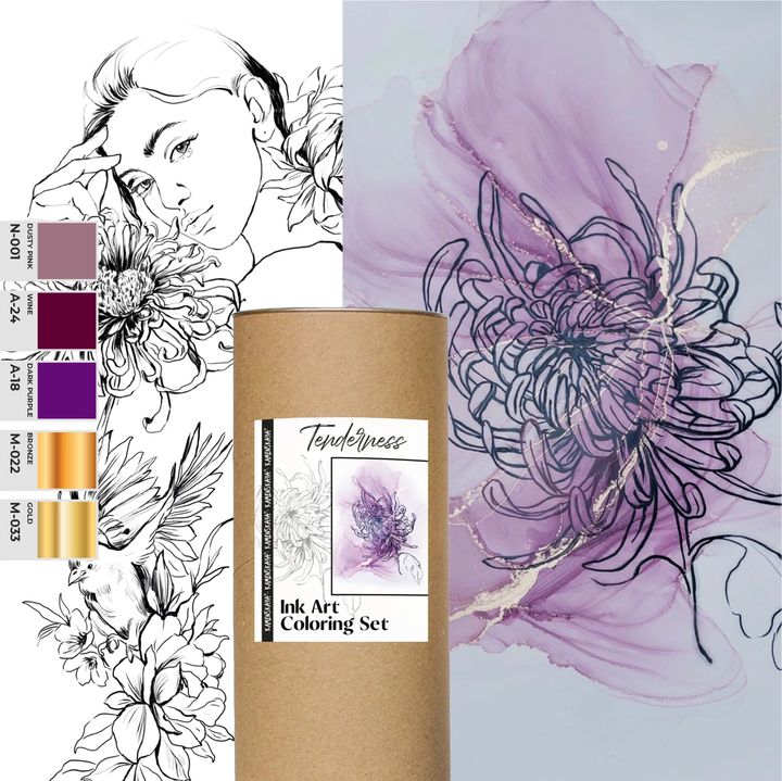 Set tinte KAMENSKAYA 'TENDERNESS' — slika 1
