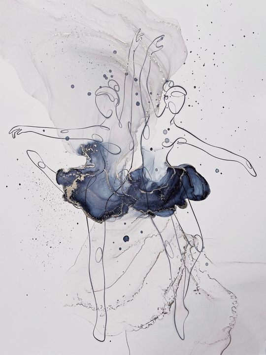 Set tinti Kamenskaya 'Ballerinas' — slika 6