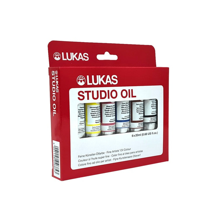 Umjetnički set LUKAS Studio uljanih boja, idealan za početnike i profesionalce.