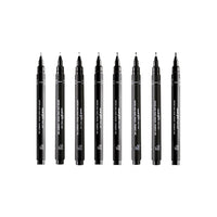 Set UNI PIN fineliner markera Draw and Sketch 8 kom — slika 2
