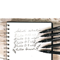 Set UNI PIN markera fineliner Artist Selection 5 kom — slika 3