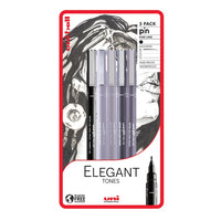 Set UNI PIN markera fineliner Elegant Tones 5 kom — slika 1