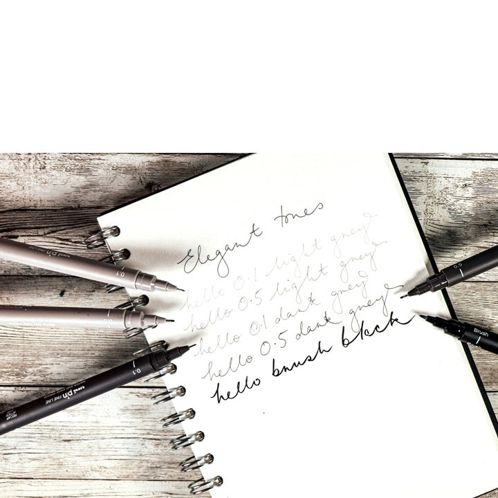 Set UNI PIN markera fineliner Elegant Tones 5 kom — slika 3