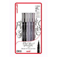 Set UNI PIN markera fineliner Flow and Flourish 5 kom — slika 1
