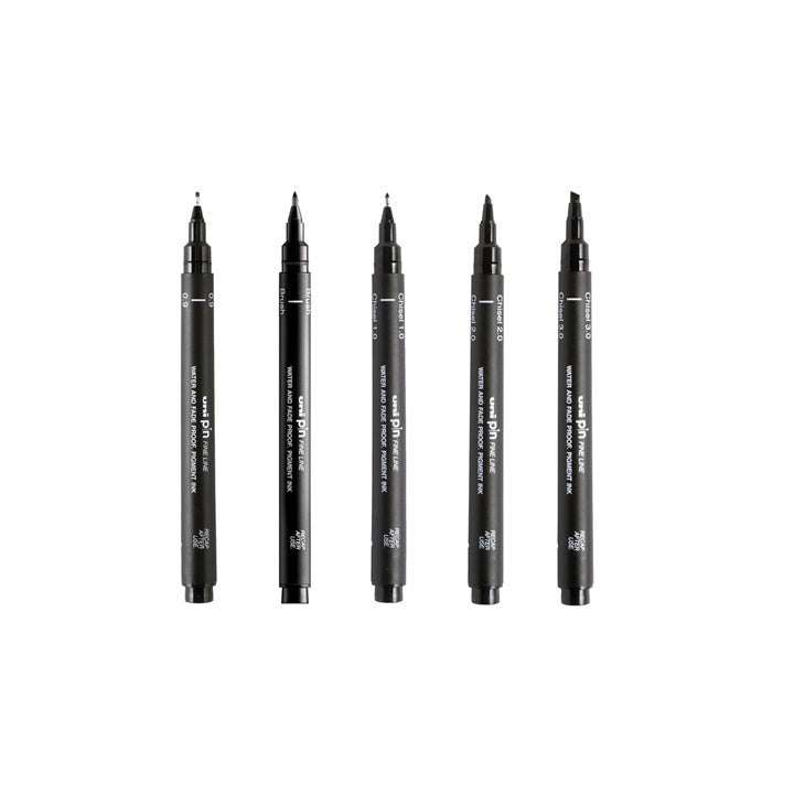 Set UNI PIN markera fineliner Love Lettering 5 kom — slika 2