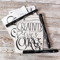 Set UNI PIN markera fineliner Love Lettering 5 kom — slika 4