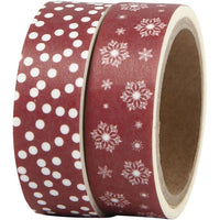 Set washi traka Ice crystals and dots