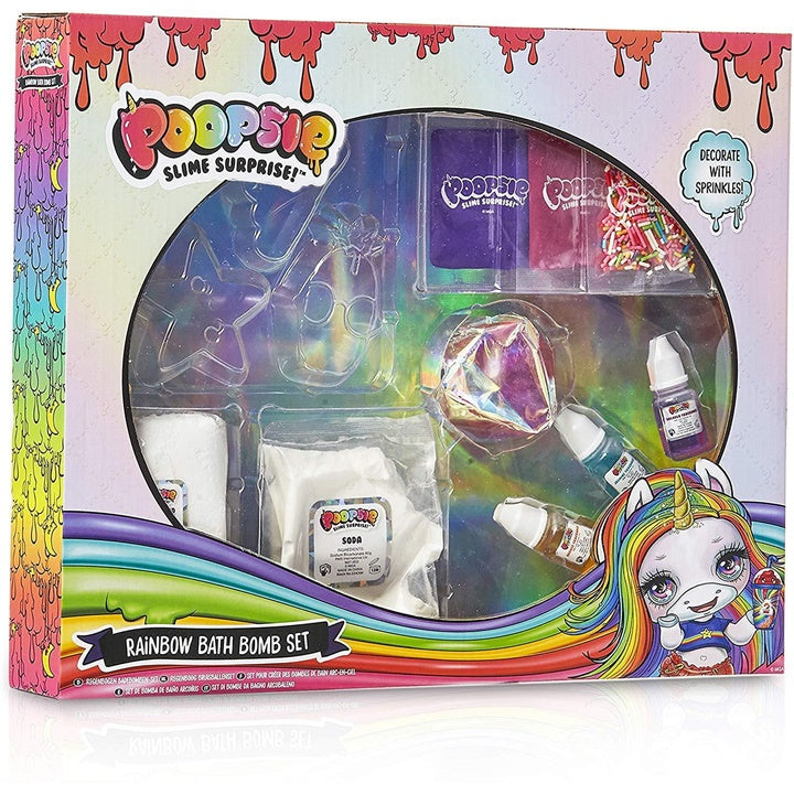Set za izradu šumećih bombi za kupanje Poopsie Rainbow