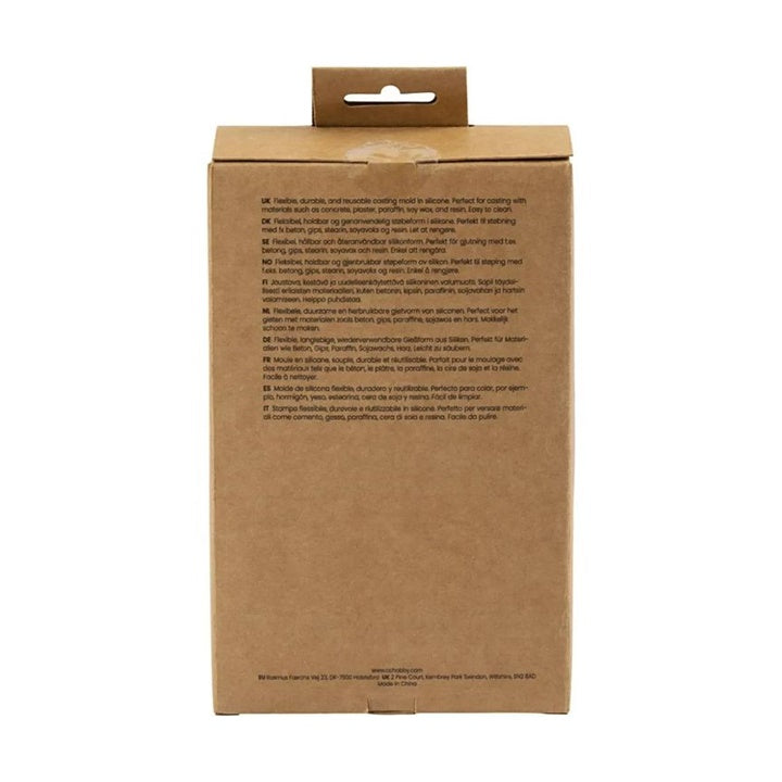 Pogled izbliza na detalje silikonskog kalupa rebrasti valjak sa lukom