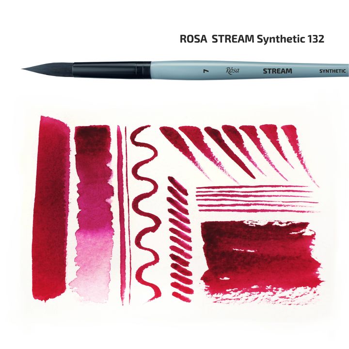 Krupni kadar vrha okruglog kista ROSA STREAM 132