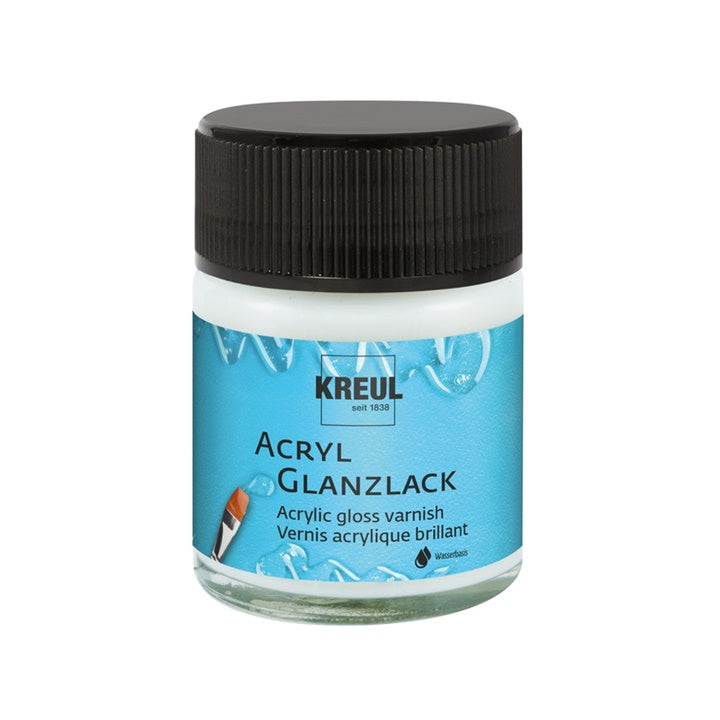 Sjajni akrilni lak 50 / 275 ml na bazi vode Hobby art Line — slika 1