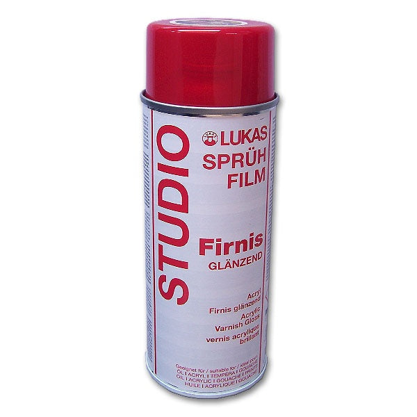 Sjajni završni lak u spreju LUKAS Studio – 400 ml