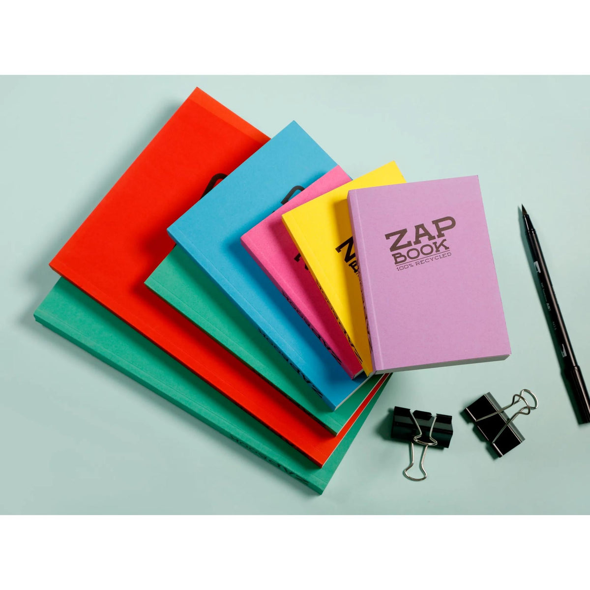 Skicovací blok CLAIREFONTAINE Zap Book 80 g/m² - 160 listov, A6 – A5