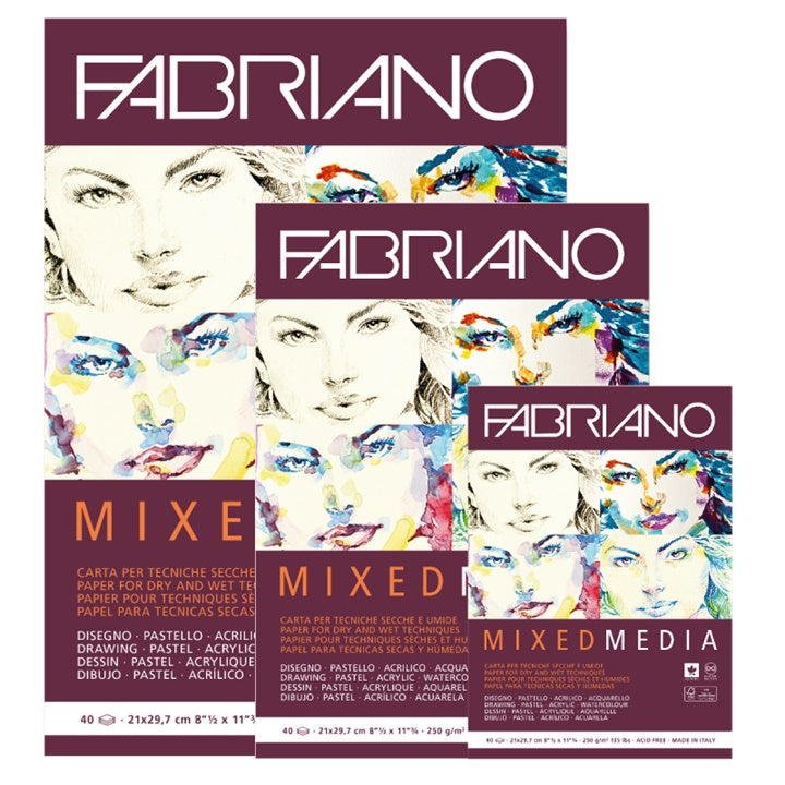 Skicovací blok FABRIANO Mixed Media — slika 1