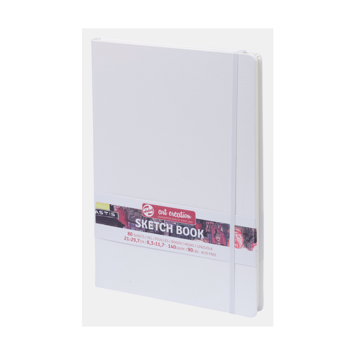 Skicovací blok TALENS Art Creation bijeli 21 x 30 cm, 140 g – 80 listova