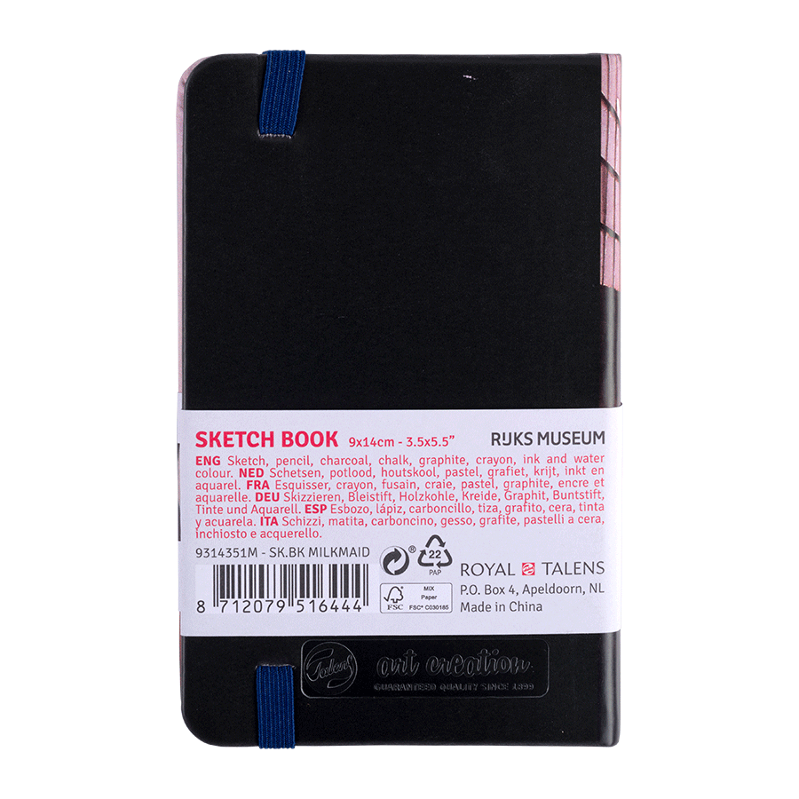 Skicovací blok TALENS Art Creation Milkmaid 140 g/m² 9 – 15 cm - 80 listova