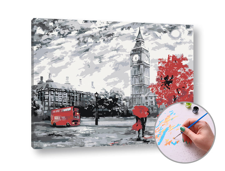 Slikanje po brojevima LONDON FEELINGS - srednje težine — slika 3
