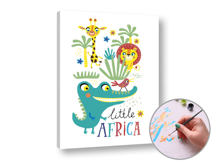 Slikanje po brojevima MALA AFRIKA - male težine — slika 2