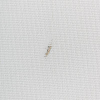 Detalj teksture slikarskog platna na ramu, 2. klasa, bijela podloga