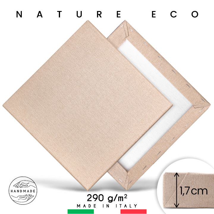Slikarsko platno na ramu NATURE ECO, kvalitetno platno za slikanje na drvenom okviru, dostupno u raznim dimenzijama.
