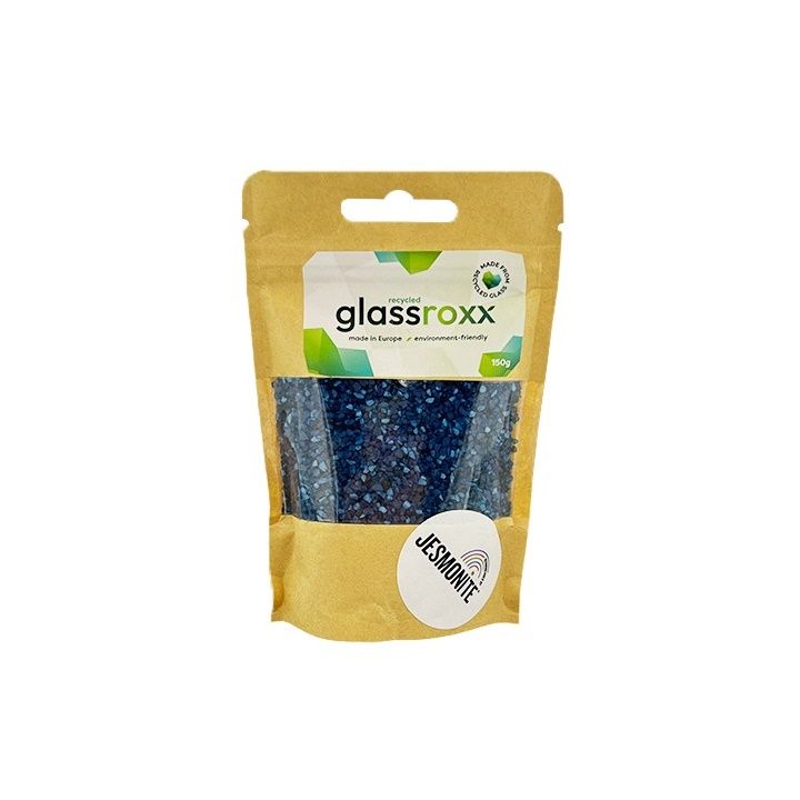 Zlatni stakleni granulat Glassroxx Jesmonite u pakovanju od 150 g