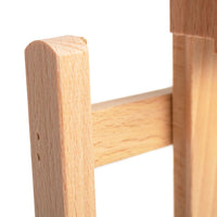 ARTMIE Table Desire 42 cm stolni stalak za slikanje u prirodnoj boji drveta.