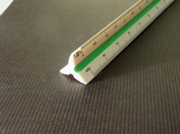 Strojarsko ravnalo sa skalom LENIAR 30 cm