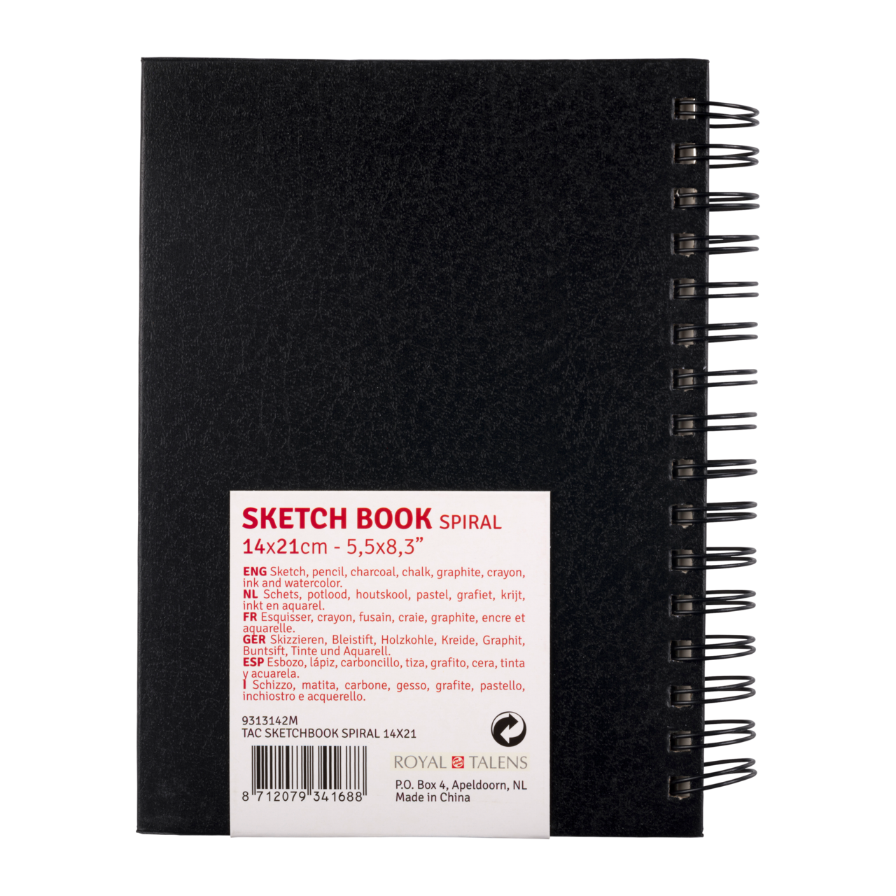 ROYAL TALENS skicen blok Art Creation 14 x 21 cm, 110 g/m², 80 listova