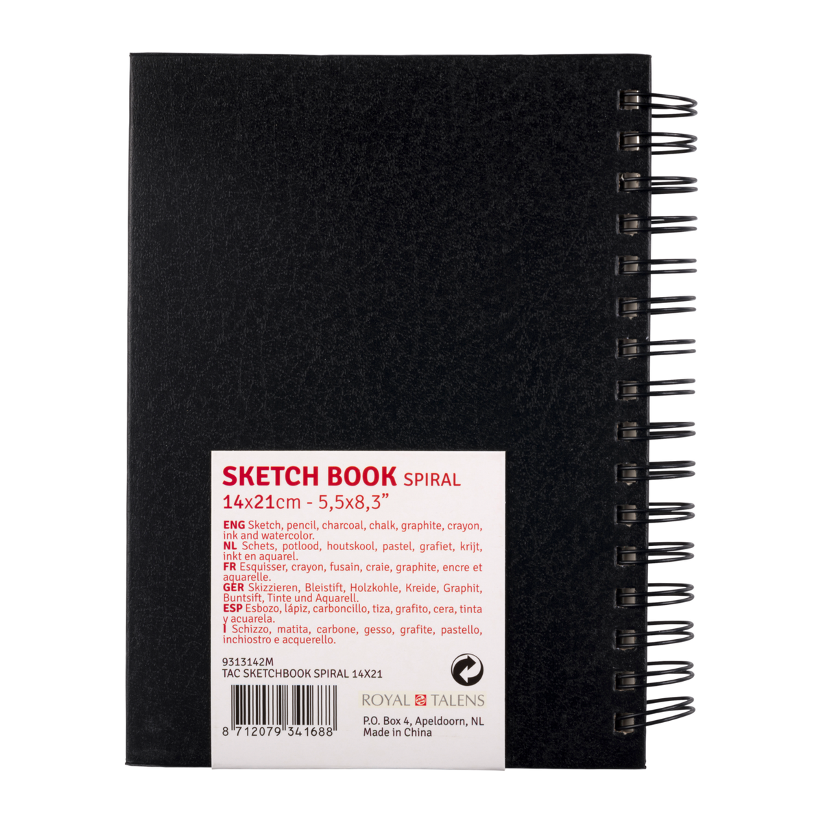 ROYAL TALENS skicen blok Art Creation 14 x 21 cm, 110 g/m², 80 listova