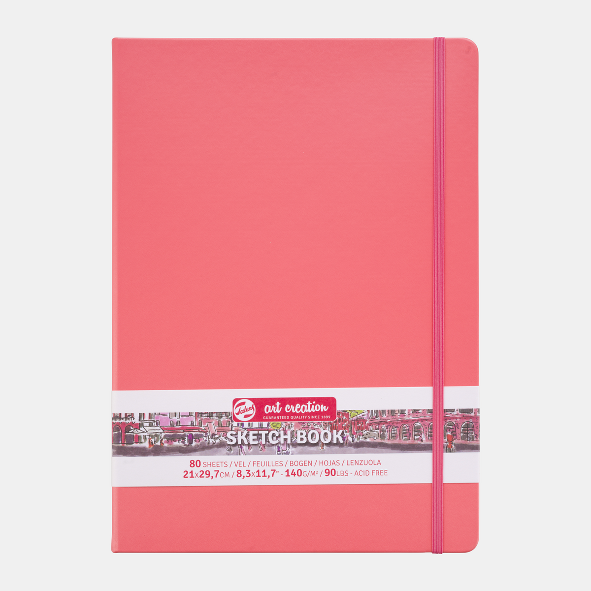 Blok za skiciranje ROYAL TALENS Art Creation Coral 21 x 30 cm 140 g 80 listova tvrdi povez