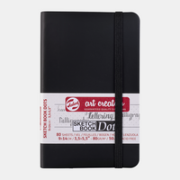Blok za skiciranje ROYAL TALENS Talens Art Creation DOT Black 9 x 14 cm, 80 listova