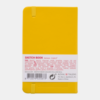 Blok za skiciranje Talens Art Creation Golden Yellow 9 x 14 cm, 140 g, 80 listova - tvrdi povez