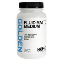 Tečni mat akrilni medij GOLDEN Fluid Matte Medium