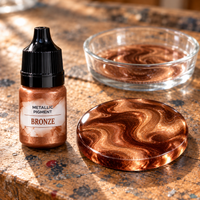 Tečni metalik pigment za smolu 5 ml – bronzana