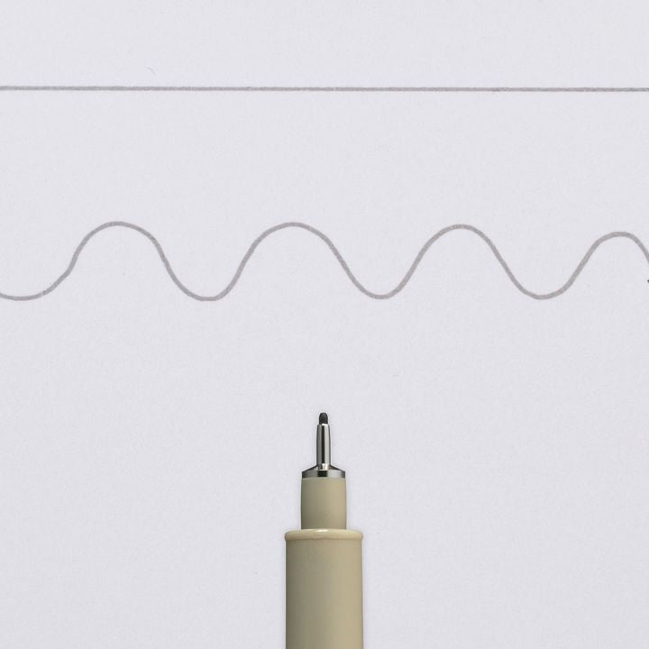 Tehnička olovka SAKURA Pigma Micron tamno siva — slika 4