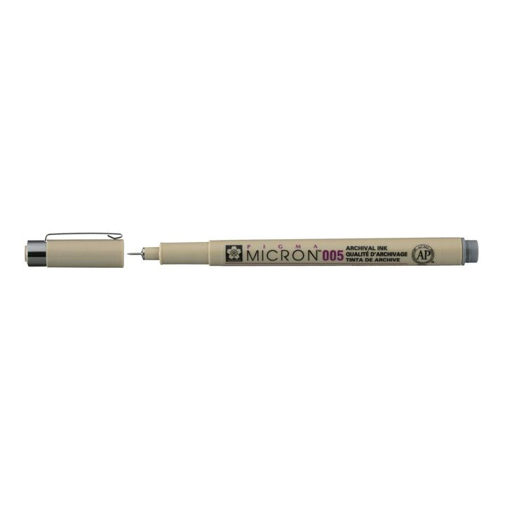 Tehnička olovka SAKURA Pigma Micron tamno siva — slika 1