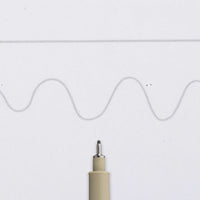 Tehničko pero SAKURA Pigma Micron 08 - 0.50 mm - svijetlo siva