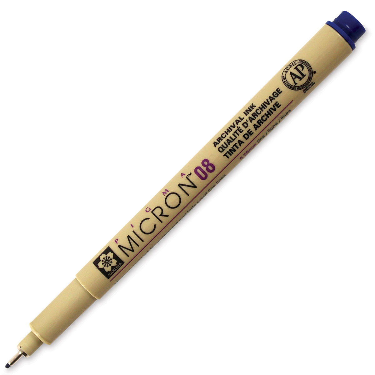 Tehničko pero SAKURA Pigma Micron kraljevsko plavo – 0,45 – 0,50 mm