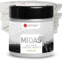Tekuća metalik pasta ARTMIE MIDAS srebrna — slika 1