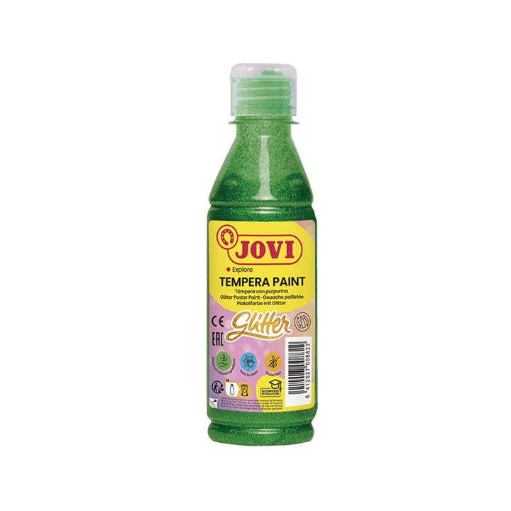 Tekuća svjetlucava tempera boja JOVI 250 ml – zelena
