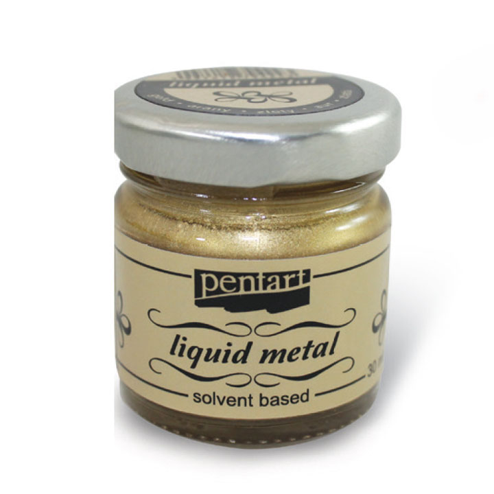 Tekući metal Pentart - 30 ml — slika 2