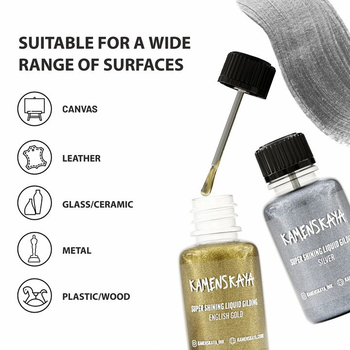 Tekući metal set KAMENSKAYA 6x20 ml — slika 5