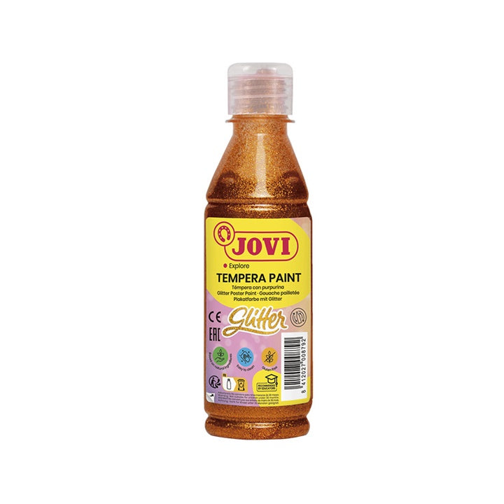 Tekuća svjetlucava tempera boja JOVI 250 ml – narandžasta