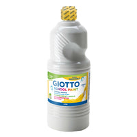 Tempera boja GIOTTO School Paint 1000 ml – bijela