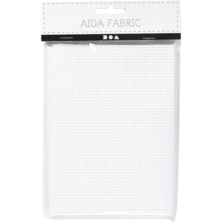 Tkanina za vez AIDA 50x50 cm 35 kvadrata sa 10 cm — slika 1