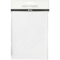 Tkanina za vez AIDA 50x50 cm 43 kvadrata po 10 cm — slika 1
